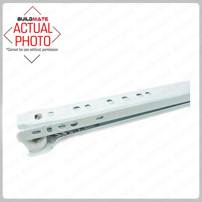 ARMSTRONG Regular White Drawer Slide 18" | 20" SOLD PER PAIR •BUILDMATE•