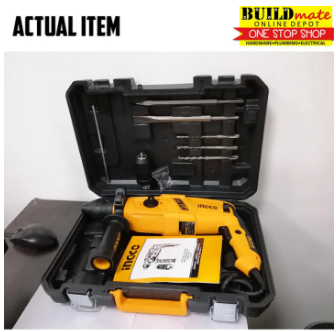 INGCO Rotary Hammer Chipping Gun 800W SDS-Quick Chuck RGH9018-2 •BUILDMATE• IPT