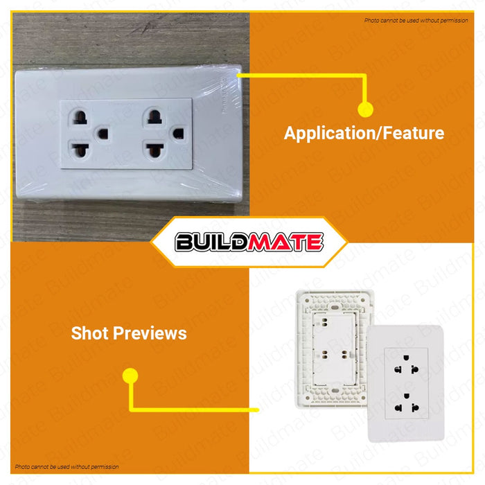 INGCO Universal Electric Socket 16A 250V HESST183201 •BUILDMATE• IHT