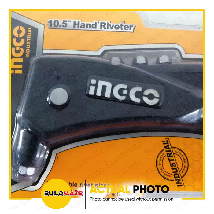 INGCO Heavy Duty Hand Riveter 10.5" HR104 | HR1045 for Blind Rivets SOLD PER 1PC •BUILDMATE• IHT