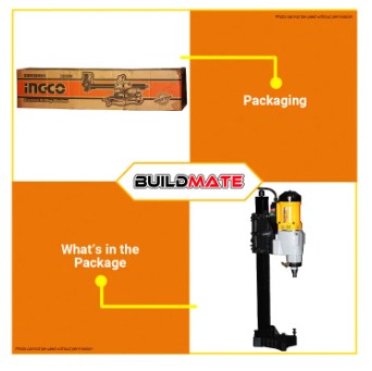 INGCO Diamond Coring Machine 2800W | 3800W Diamond Core Drill DDM28001 | DDM38001 •BUILDMATE• IPT