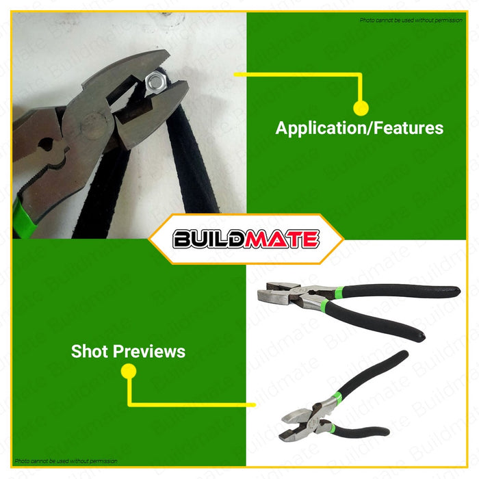 HOYOMA JAPAN Combination Plier Pliers Cr-V Steel 10" inches H-CP19 100% ORIGINAL •BUILDMATE•