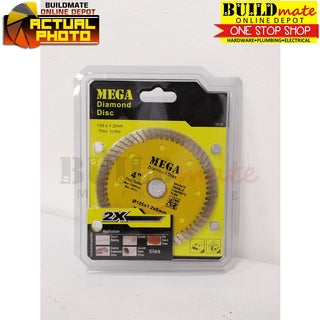 MEGA Diamond Disc Turbo Blade 4" / HOYOMA H04012C HYMA