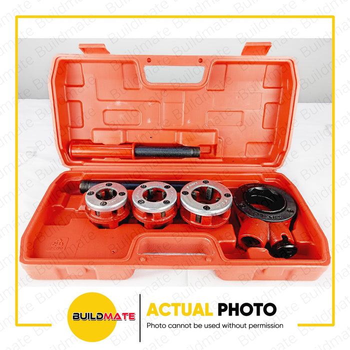 MEGA 6PCS Manual Pipe Threader 1/2 to 1" •BUILDMATE• — Buildmate