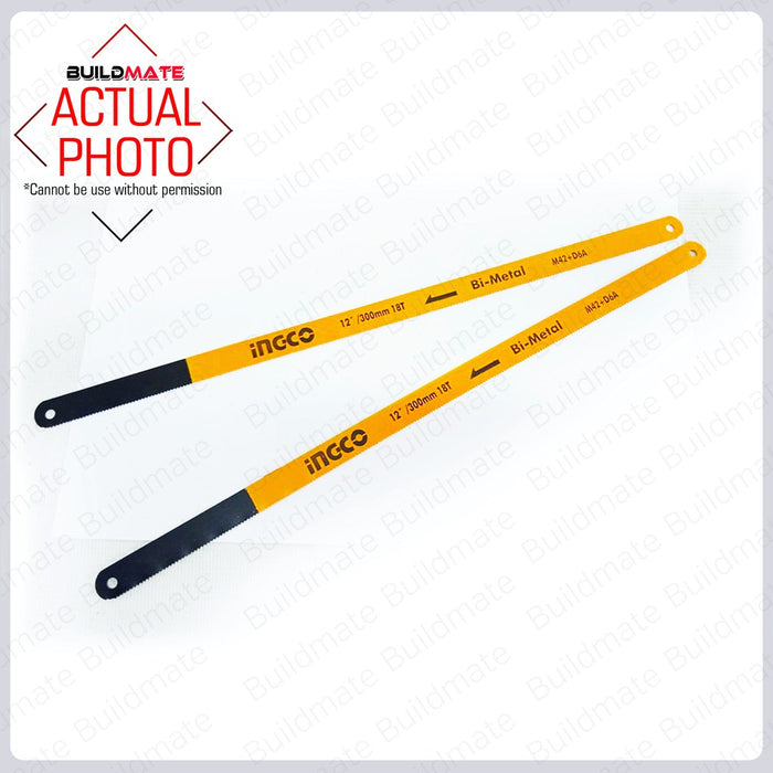 INGCO (1PC) Bi-Metal Hack Saw Blade 18T 24T SOLD PER PIECE •BUILDMATE• IHT
