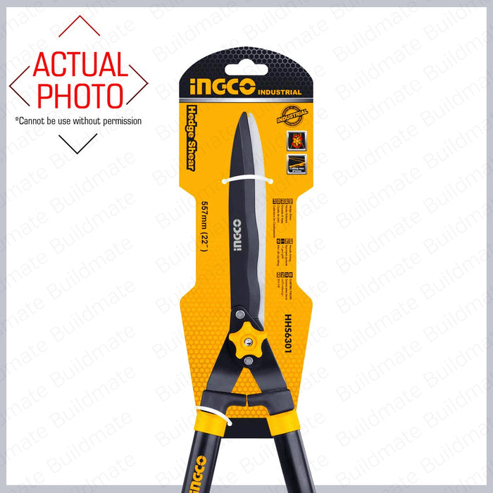 INGCO Hedge Shear 22" Carbon Steel HHS6301  •BUILDMATE• IHT