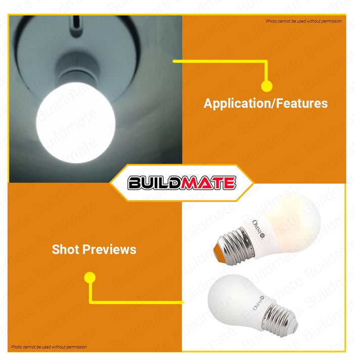 OMNI LED Lite Light Bulb A50 6W LLA50E27-6W •BUILDMATE•
