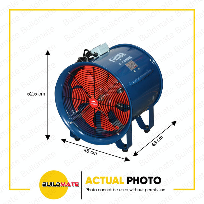 FUJIMA JAPAN Industrial Ventilator Fan 16" CTF-H-40 HOSE NOT INCLUDED •BUILDMATE•