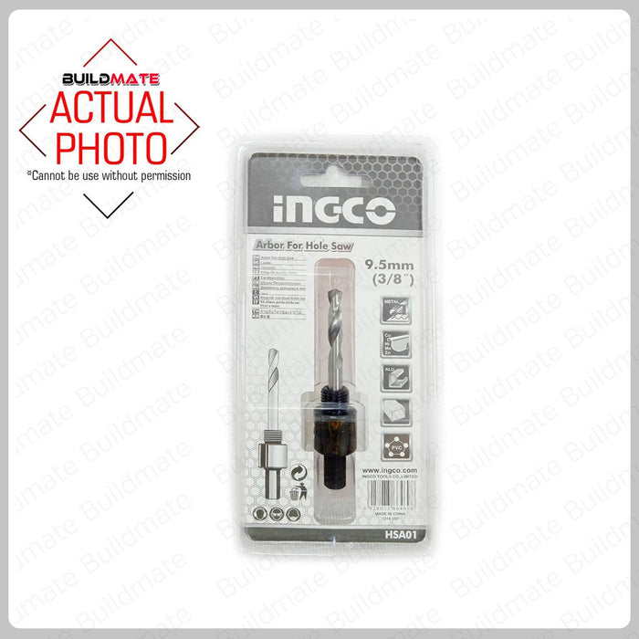 INGCO Arbor For Hale Saw 9.5mm 3/8" HSA01 •BUILDMATE• IHT