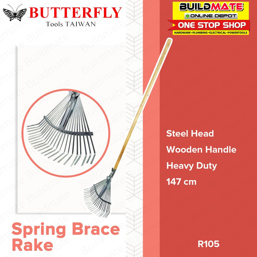 BUTTERFLY Spring Brace Rake R105 •BUILDMATE• — Buildmate