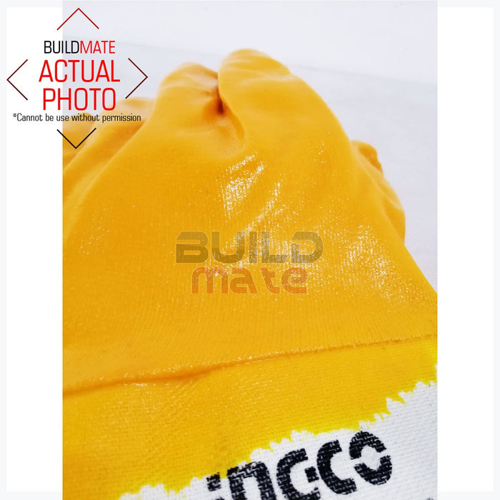 INGCO Fully Coated in Heavy Nitrile Gloves XL HGVN01 •BUILDMATE• IHT
