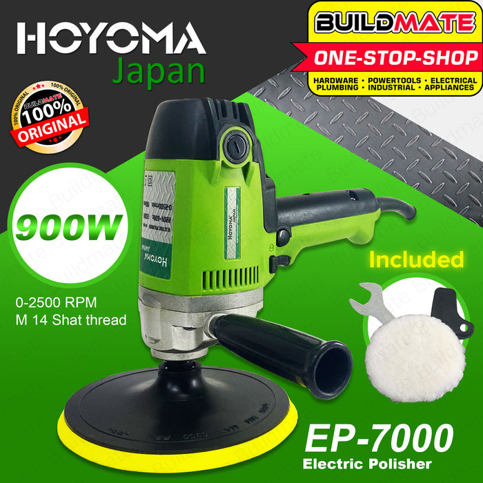 HOYOMA JAPAN Electric Polisher 1300W EP-7000 •BUILDMATE•