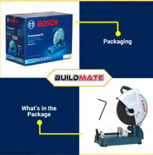 BOSCH Professional Metal Cut-off Saw Chop Saw 2400W GCO 14-24 J •BUILD ...