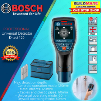 Bosch D-tect 120 detector uses radar technology