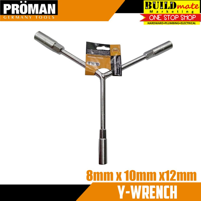 PROMAN Y Wrench Long SOLD PER PIECE •BUILDMATE•