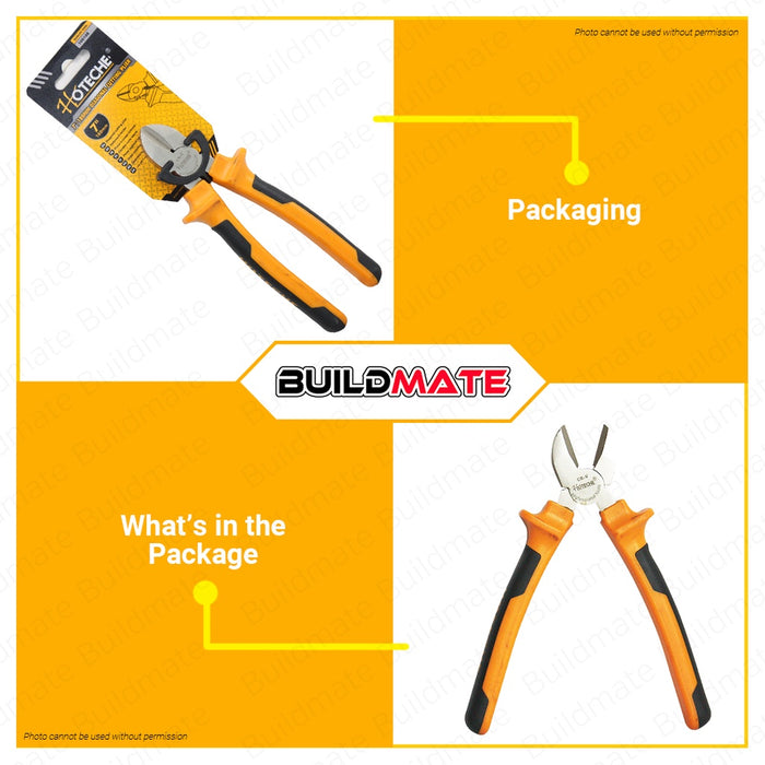 Hoteche Diagonal Cutting Pliers Plier 7" inches HTC-100108 •BUILDMATE•