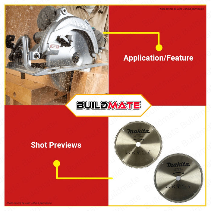 MAKITA TCT  Circular Saw 260mm 10" 120T FOR ALUMINUM D-61058 •BUILDMATE•