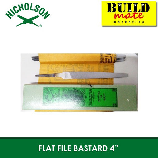 Nicholson Flat File (Bastard) 4"