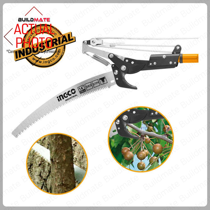 INGCO Extendable Tree Pruner Pole Saw Branch Cutter Trimmer Garden Plant HEPS25281 •BUILDMATE• IHT