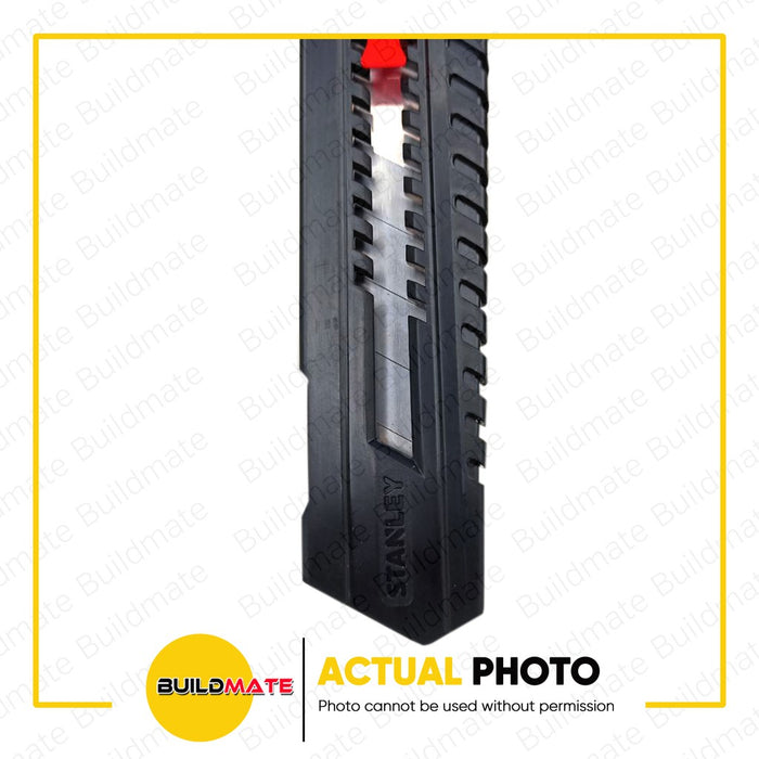 STANLEY Quick Point Snap Off Slide Button Utility Blade Knife 18mm 6-1/2" 10-151•BUILDMATE• SHT
