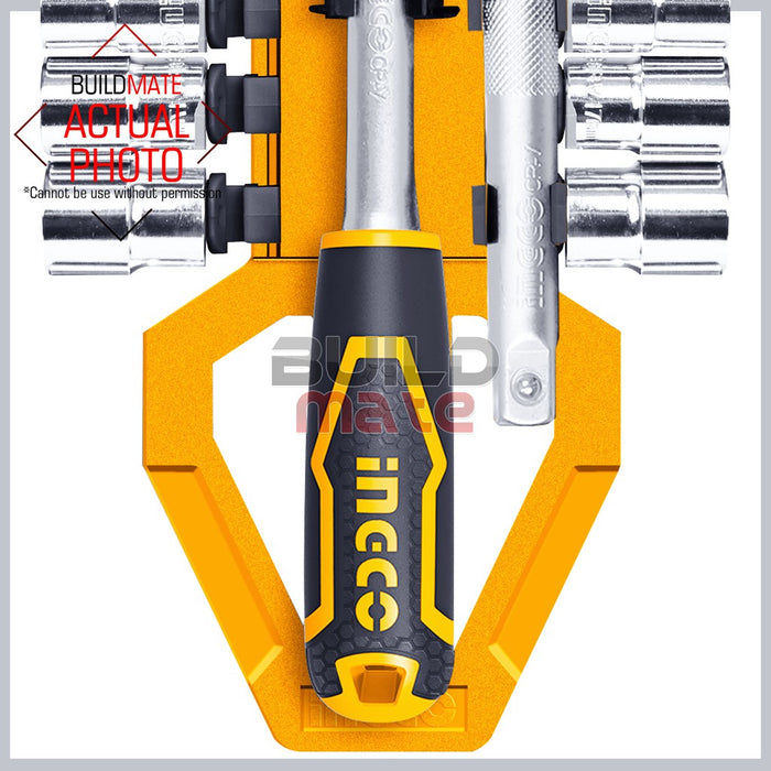 INGCO 12pcs Socket SET 1/2" HKTS12122  •BUILDMATE• H-TSS