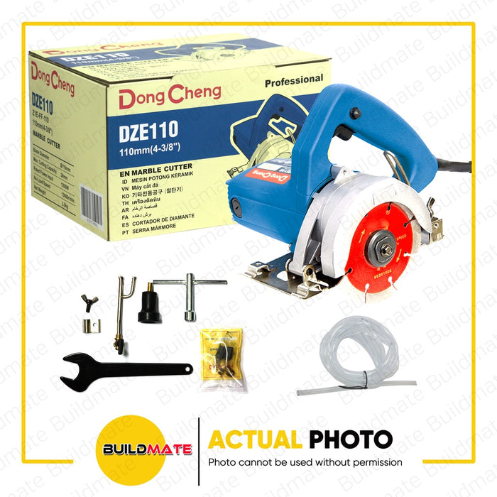 DONG CHENG Concrete Marble Cutter 1200W  DZE110 •BUILDMATE•