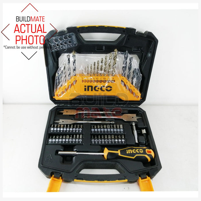 INGCO 67PCS Accessories SET with Case HKTAC010671  •BUILDMATE• IHT