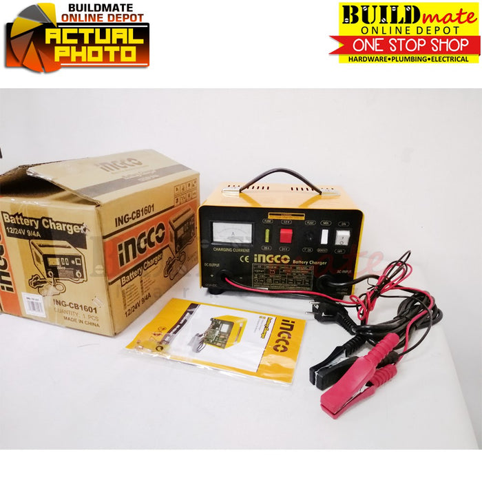 INGCO Battery Charger ING-CB1601 •BUILDMATE• IPT
