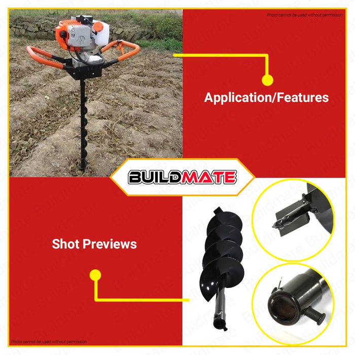 YAMATA JAPAN Earth Ground Auger Drill Bit 120mm | 150mm SOLD PER PIECE •BUILDMATE•