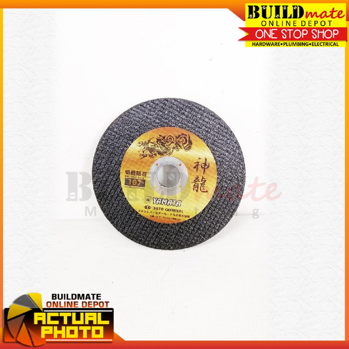 YAMATA 50PCS Cutting Disc 4" for Metal 107 x 1.0 x 16mm •BUILDMATE•
