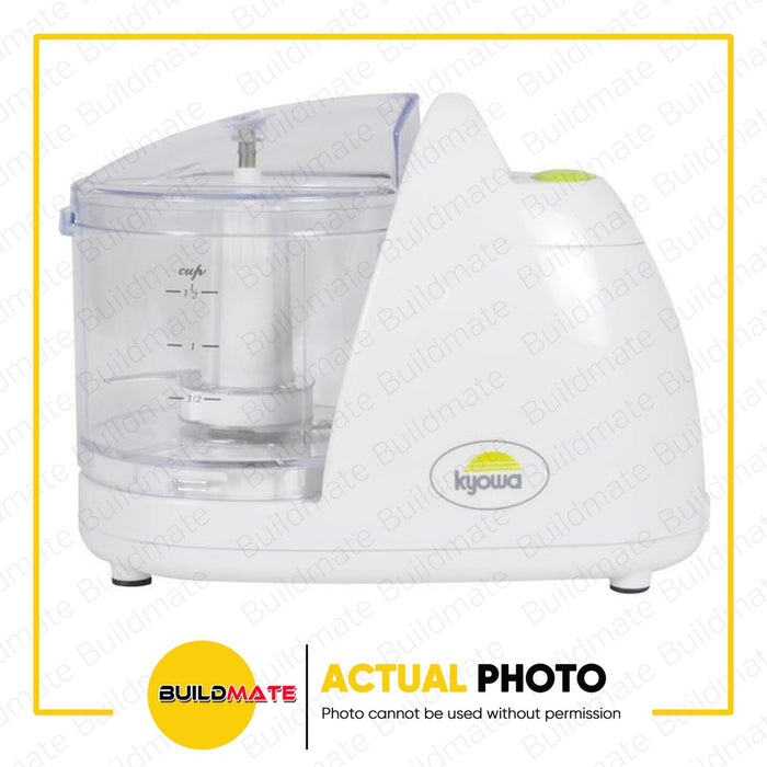 KYOWA Food Chopper 80W 0.375L KW4605 with Stainless Steel Blade and Safety Lock •BUILDMATE•
