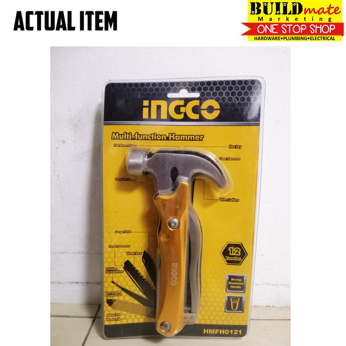 INGCO Multi-Function Hammer w/POUCH HMFH0121 •BUILDMATE• IHT