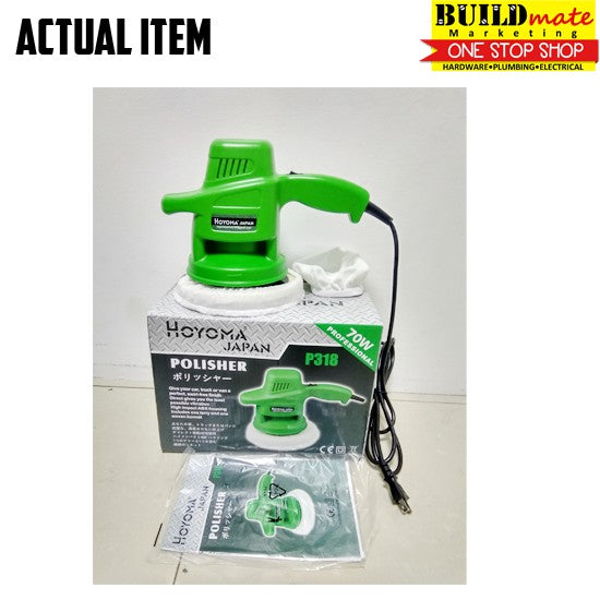 Hoyoma 7" Polisher Buffing Machine P318 •BUILDMATE• HYMPT