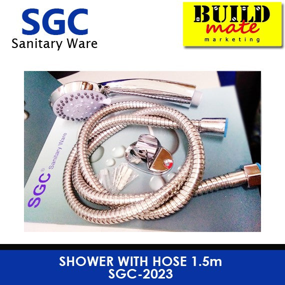 S.G.C. Shower with Hose 1.5m S.G.C.-2023 •BUILDMATE•