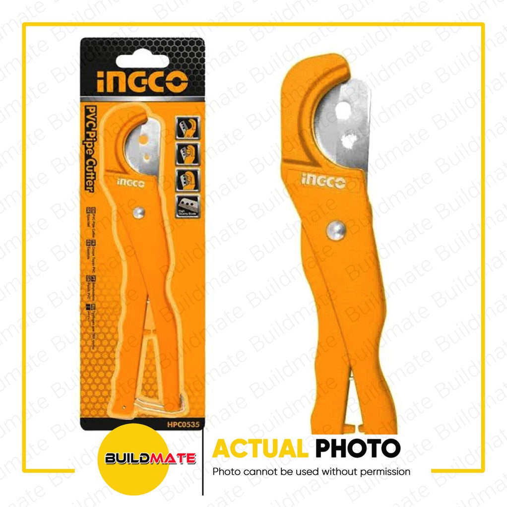 INGCO PVC Pipe Cutter 210mm HPC0535 •BUILDMATE• IHT — Buildmate