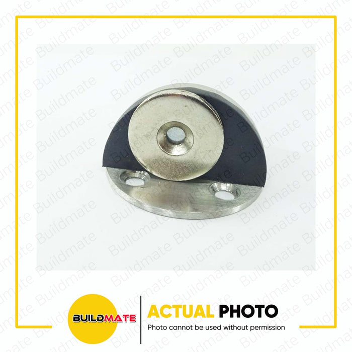 BUILDMATE SGC Magnetic Door Stopper Silver Zinc Alloy Door Holder S.G.C.  DS1
