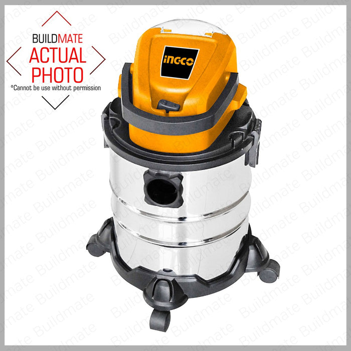 INGCO Cordless Vacuum Cleaner 20V CVLI2005 POWERSHARE +FREE TAPEMEASURE & GLOVES •BUILDMATE• IPT