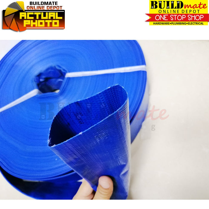 SUNNY 4" Duct Suction Flat Hose 10m/20m/30m/40m/50m •BUILDMATE•