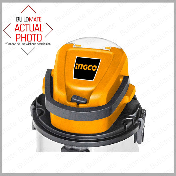 INGCO Cordless Vacuum Cleaner 20V CVLI2005 POWERSHARE +FREE TAPEMEASURE & GLOVES •BUILDMATE• IPT