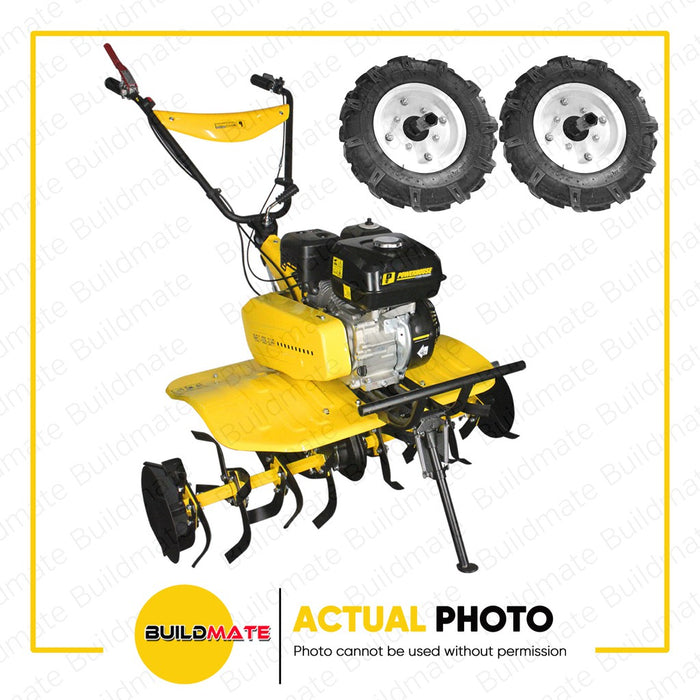 POWERHOUSE 6.5HP DIESEL Industrial Tiller Machine for Farm Agricultural with 32PCS Ticker Blades PHI