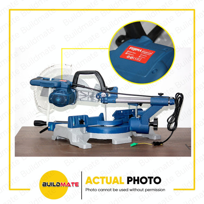 FUJIMA JAPAN 10" Sliding Aluminum Miter Saw 2400W FT-SMS2400S •BUILDMATE•
