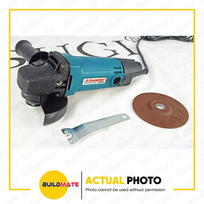 [COMBO] JR KAWASAKI ANGLE GRINDER JR954 + IMPACT DRILL HP1630 TOOLS SET + FREE •BUILDMATE•