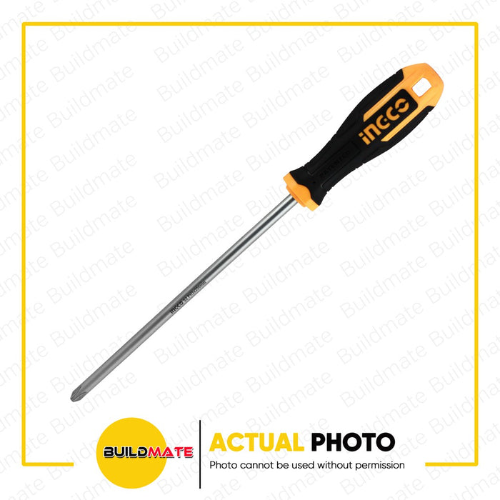 INGCO Phillips Screwdriver Cr-V 150mm | 200mm SOLD PER PIECE •BUILDMATE• IHT