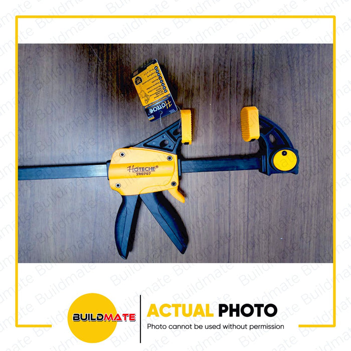 HOTECHE Quick Release Ratchet Bar Clamp 18 x 63mm 290705 •BUILDMATE•