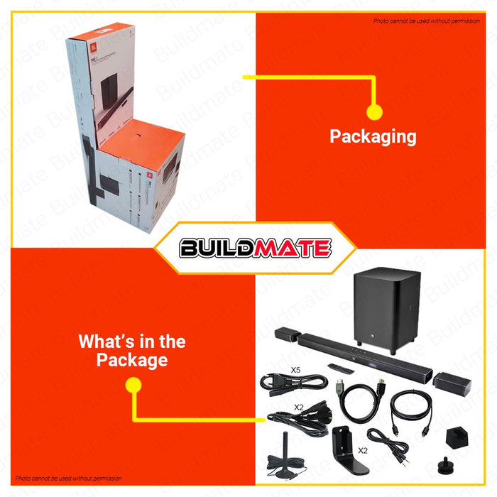 JBL 4K Ultra HD Soundbar with True Wireless Surround