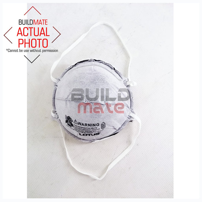 LOTUS LCM402 Filter Dust Mask R95 (FILTRATION LEVEL IS HIGHER THAN N95) •BUILDMATE• LHT