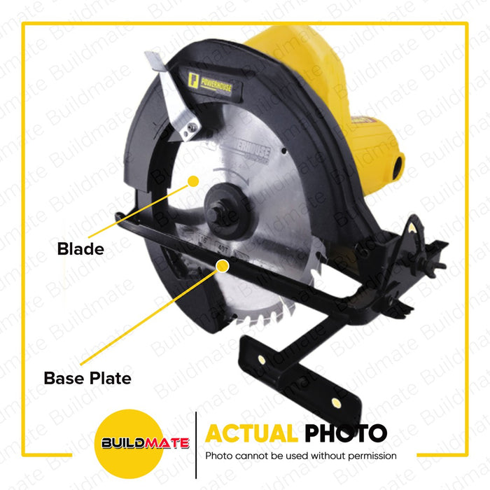 BUILDMATE Powerhouse USA 1050W / 1500W Circular Saw Wood Cutting Woodworking Cutter Crosscut PHH-C7 / C8008X - PHPT