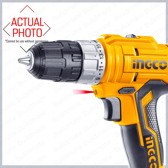 FLASH SALE! INGCO Cordless Drill Lithium Ion 12V 2 Speed Gear CDLI1222 | 100% ORIGINAL & AUTHENTIC •BUILDMATE• ICPT