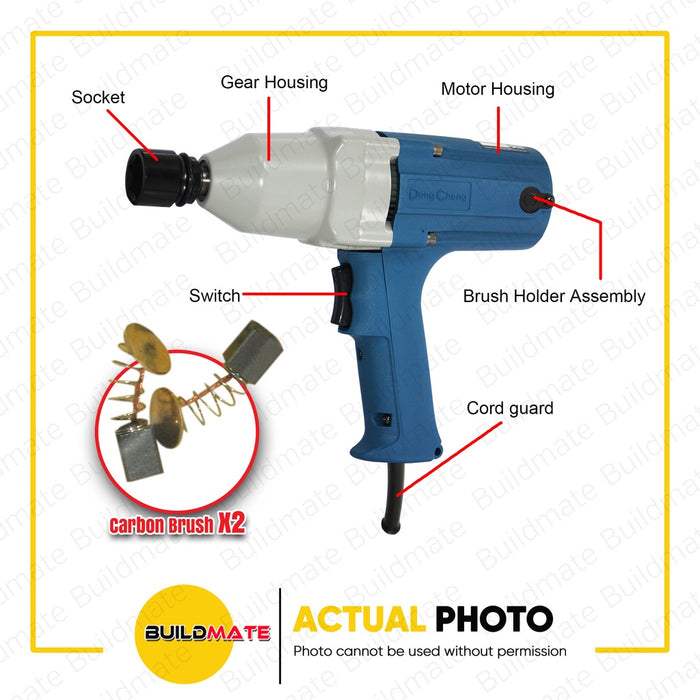DONG CHENG Electric Impact Wrench 450W DPB16 •BUILDMATE•