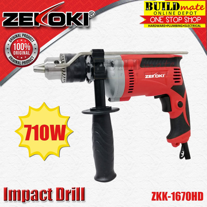Zekoki COMBO Angle Grinder ZKK-5100DG PLUS Impact Drill ZKK-1670HD •BUILDMATE•